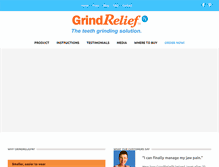 Tablet Screenshot of grindreliefn.com